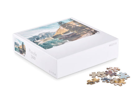 500-teiliges Puzzle mit individuellem Design.