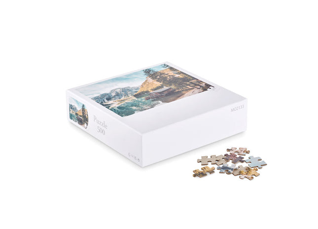 500-teiliges Puzzle mit individuellem Design.