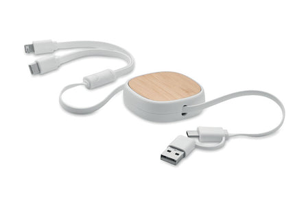 Einziehbares USB-Ladekabel