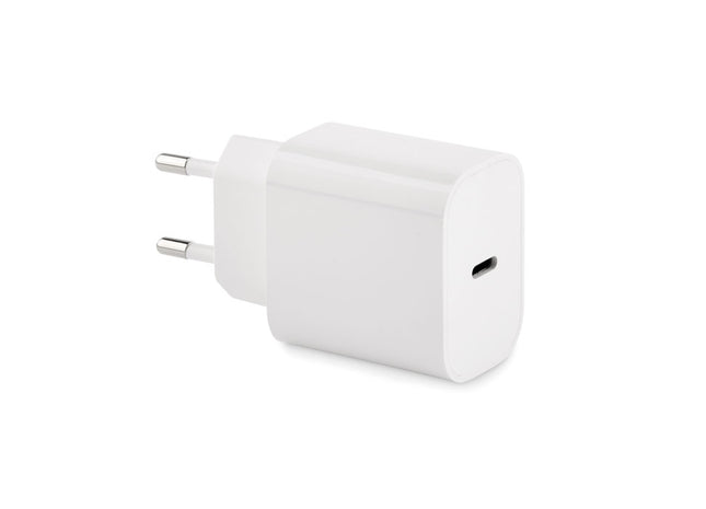 20 W 2-Port-USB-Ladegerät mit EU-Stecker