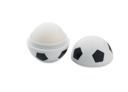 Lippenbalsam in Fußballform