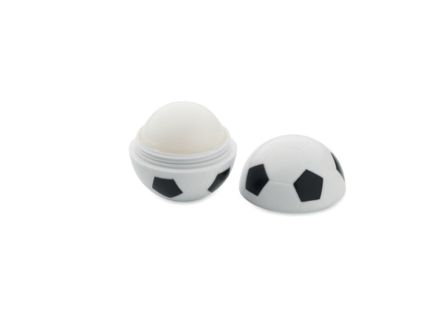 Lippenbalsam in Fußballform