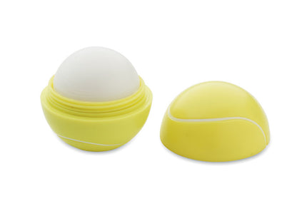 Lippenbalsam in Tennisballform
