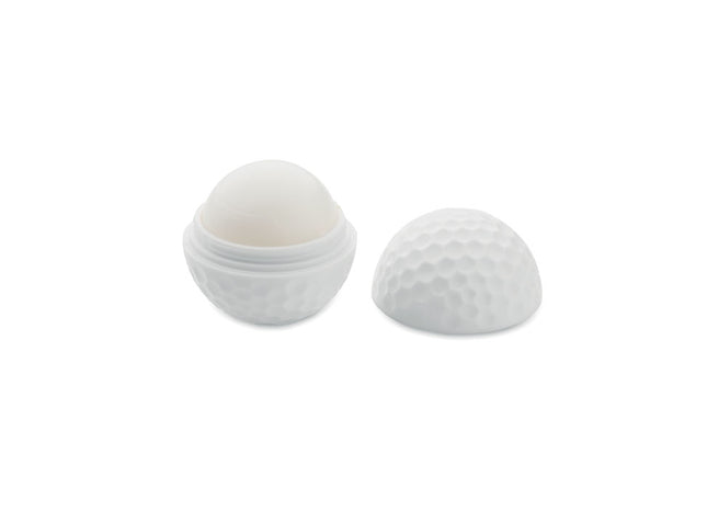 Lippenbalsam in Golfballform