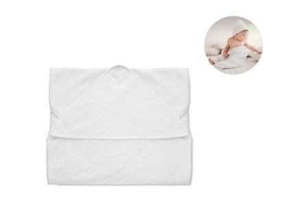 Babyhandtuch mit Kapuze aus Baumwolle
