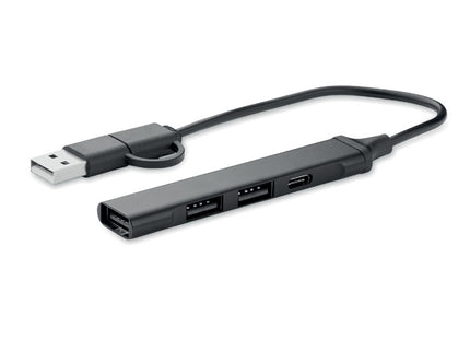 USB 4-Port-Hub 19 cm