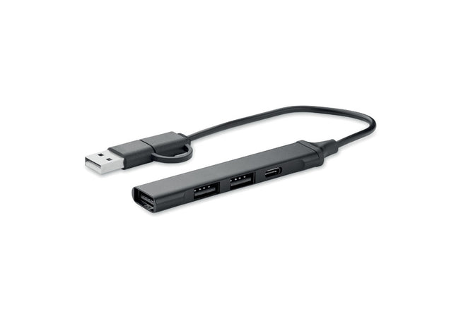USB 4-Port-Hub 19 cm