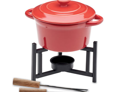 Keramik-Fondue-Set 300 ml