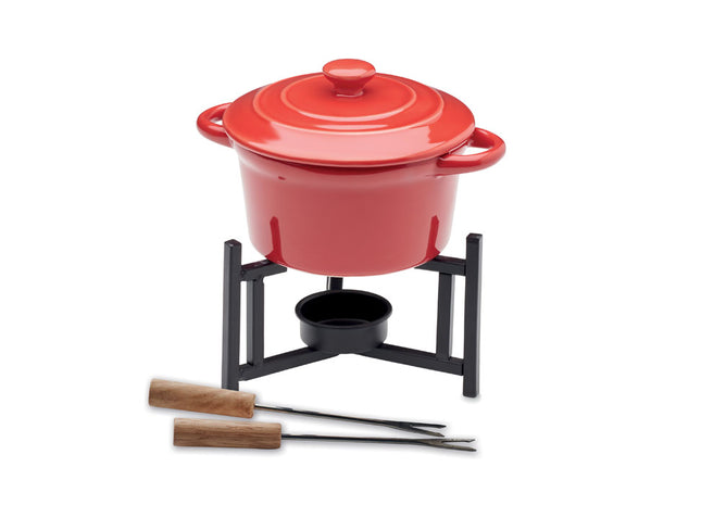 Keramik-Fondue-Set 300 ml