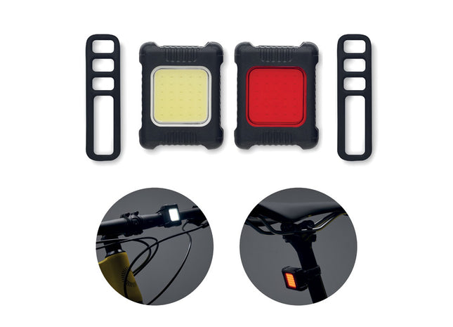Wiederaufladbares Fahrradlichtset