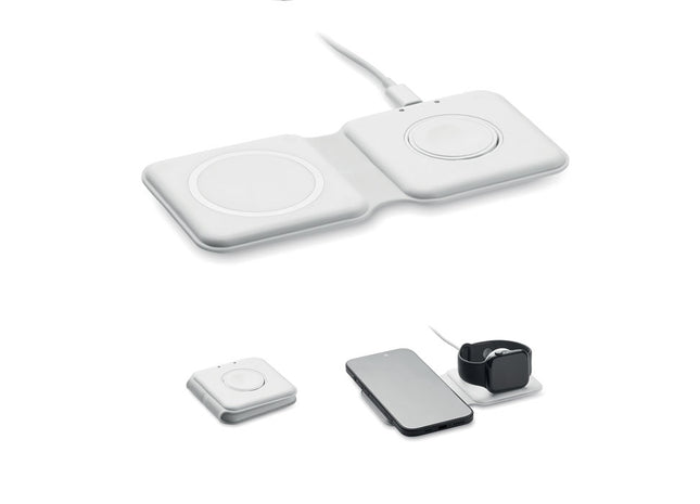 2-in-1 faltbares Ladegerät 15W