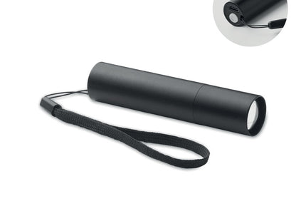 Aufladbare Taschenlampe aus Aluminium