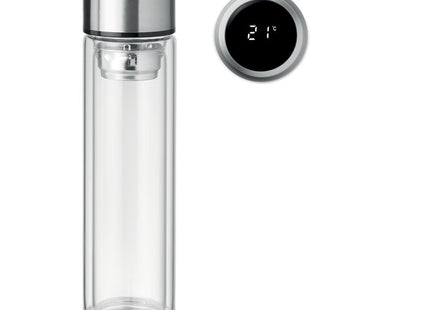 Flasche mit Berührungsthermometer