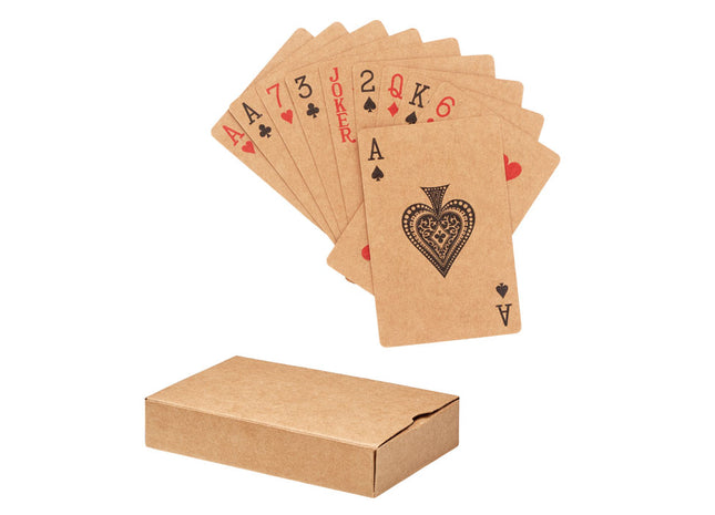 Spielkarten aus Recyclingpapier