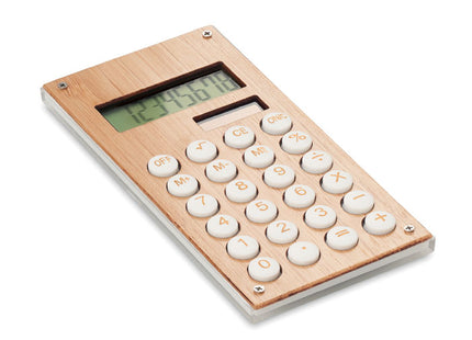 8-stelliger Bambus-Taschenrechner