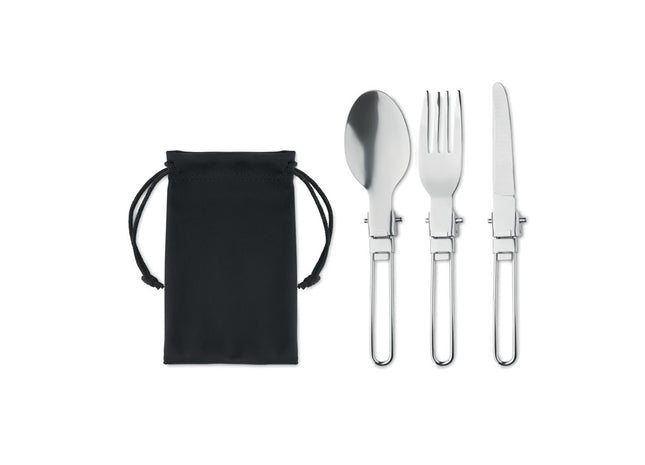 3-teiliges Campingbesteck-Set
