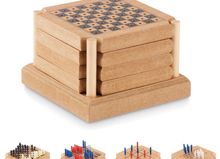 4-teiliges Untersetzer-Spielset