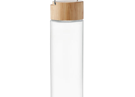 Glasflasche 500ml Bambusdeckel