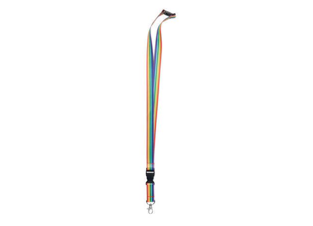 Regenbogen-RPET-Schlüsselband