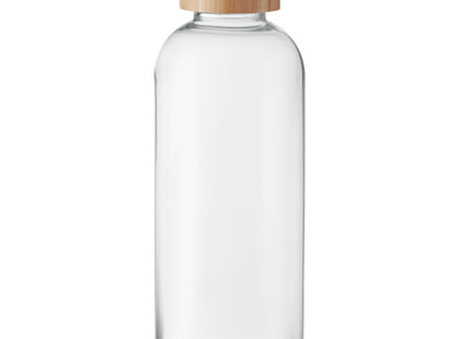 Glasflasche 650ml Bambusdeckel