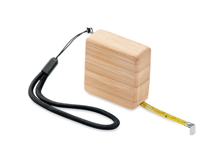 Maßband aus Bambus 1m