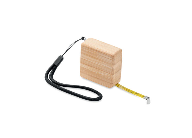Maßband aus Bambus 1m