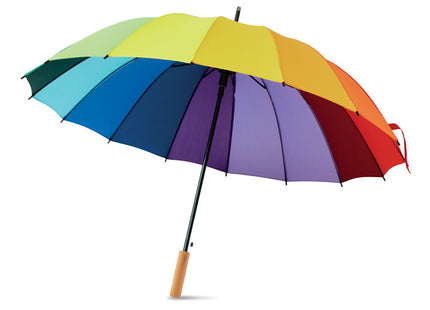 27 Zoll Regenbogenregenschirm