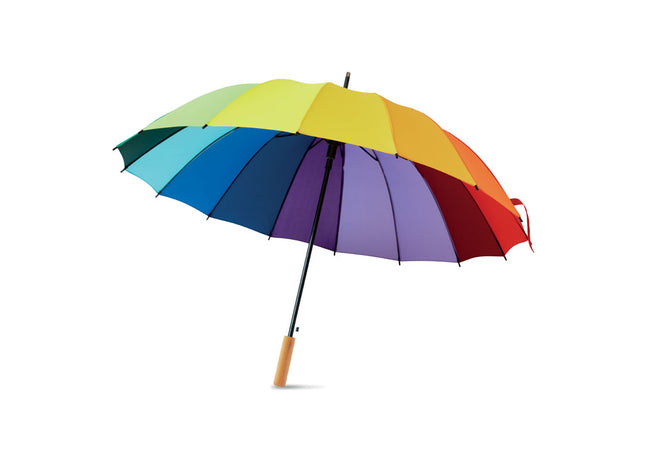 27 Zoll Regenbogenregenschirm