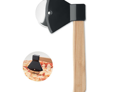 Pizzaschneider mit Bambusgriff