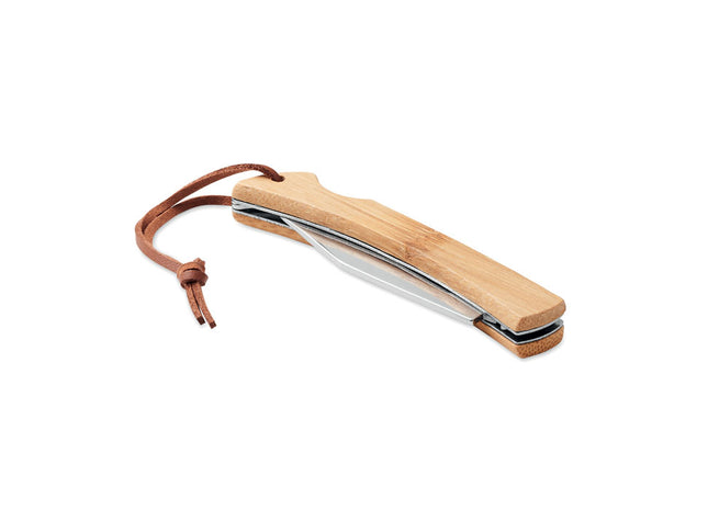 Klappmesser aus Bambus