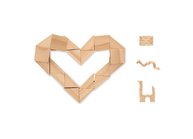 Holzpuzzle/Denkspiel