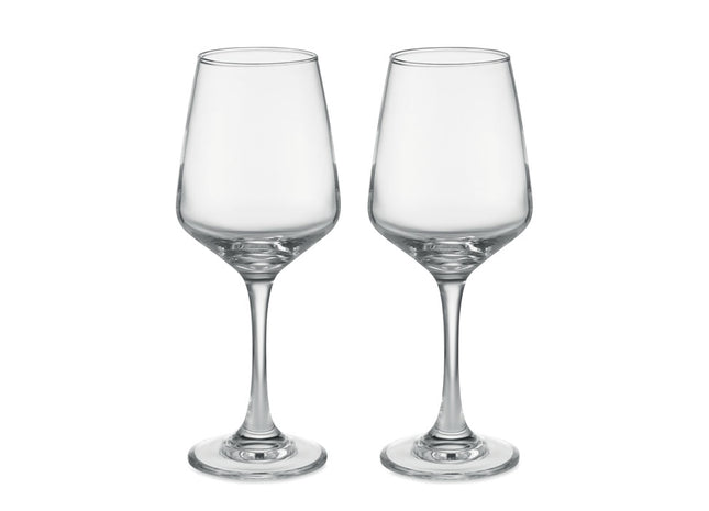 Set mit 2 Weingläsern