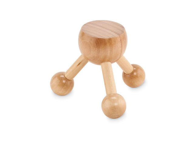 Handmassagegerät aus Holz