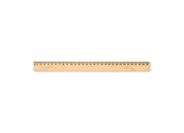 Lineal aus Bambus 30 cm