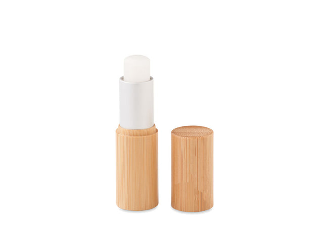 Lippenbalsam in Bambus-Tubenbox