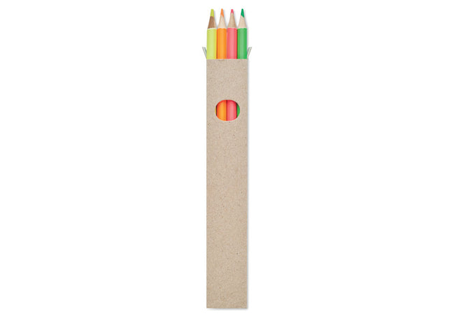 4 Textmarker in einer Box