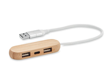 3-Port-USB-Hub mit Dual-Eingang