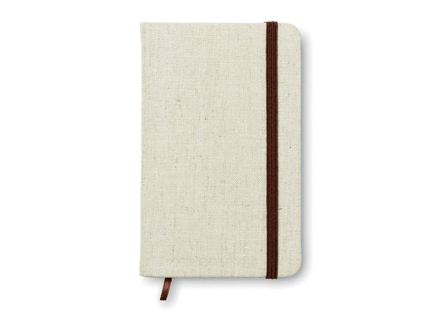 A6 Canvas-Notizbuch liniert