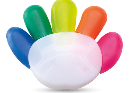 Textmarker in 5 Farben