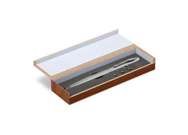 Laserpointer in Holzbox