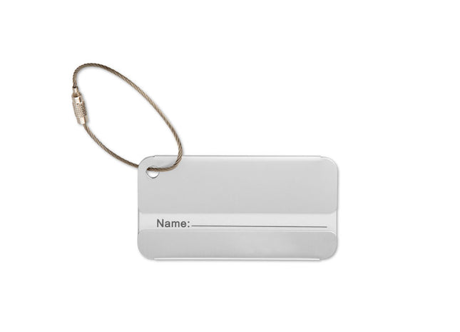 Gepäckanhänger aus Aluminium