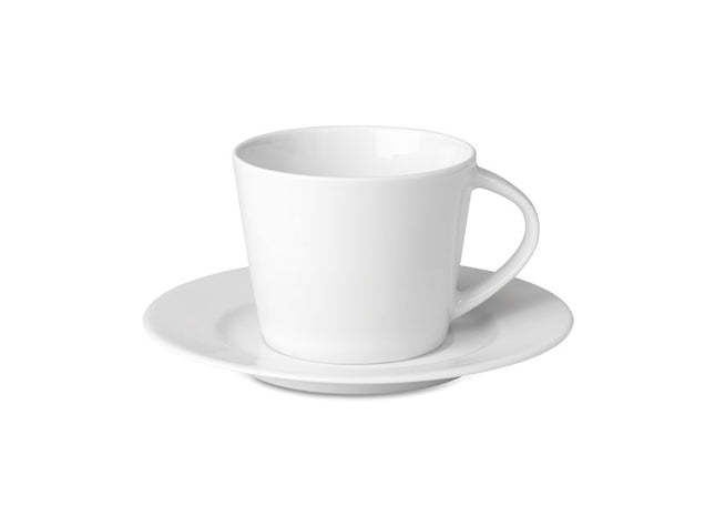 Cappuccinotasse mit Untertasse