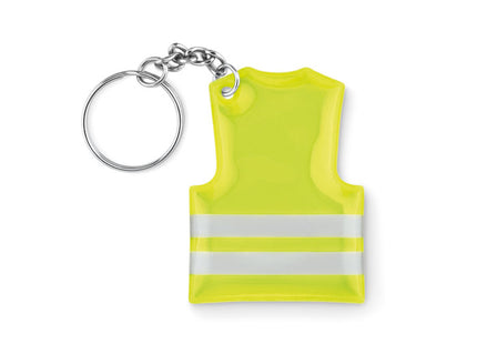 Schlüsselanhänger mit Reflektorweste