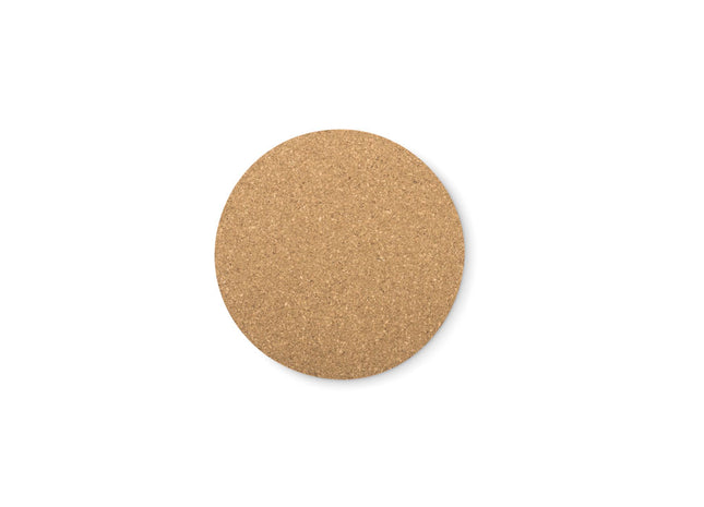 Runder Korkuntersetzer