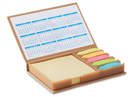 Schreibtisch-Notizset mit Kalender