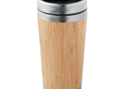 Doppelwandige Bambusflasche 430ml