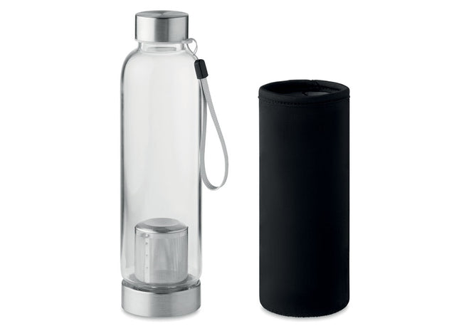 Einwandige Glasflasche 500ml