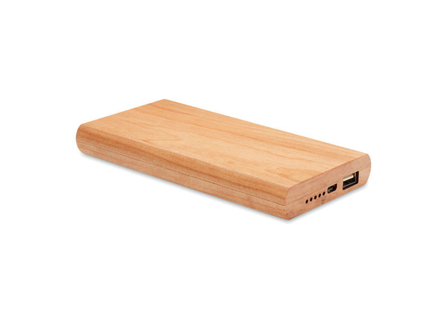 Powerbank 4000 mAh Bambus