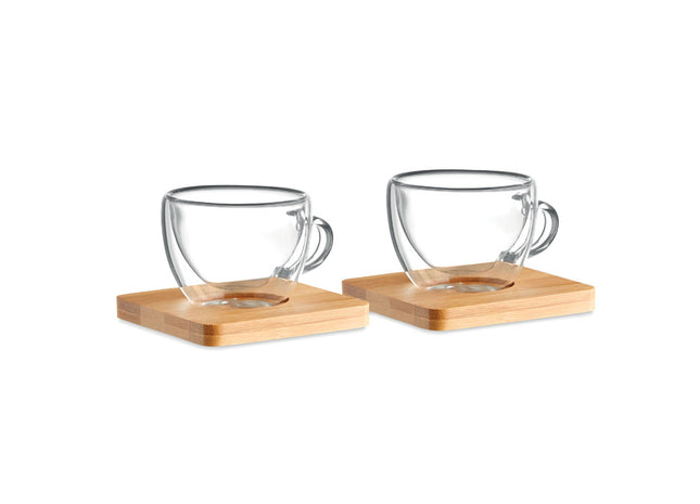 2er-Set doppelwandiger Espresso