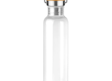 Tritan 800ml Flasche mit Bambusverschluss